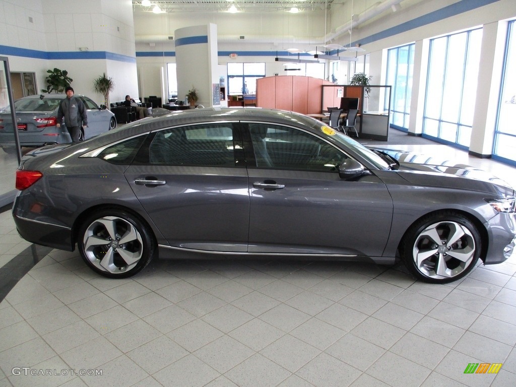 2020 Accord Touring Sedan - Modern Steel Metallic / Black photo #4