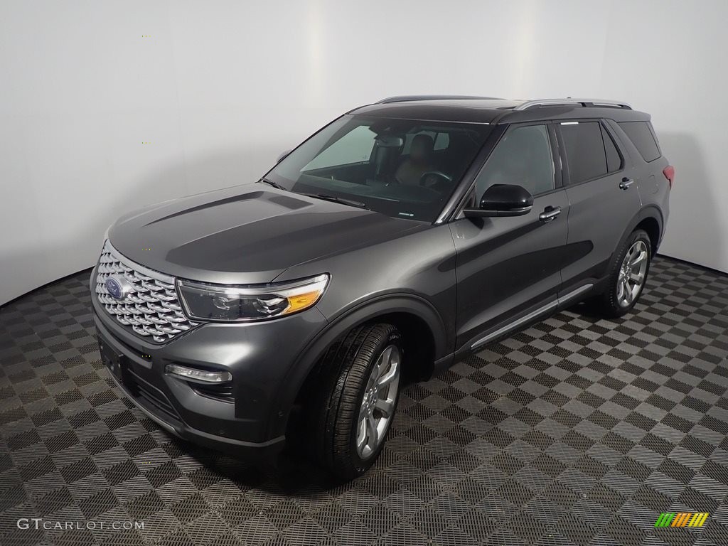 2020 Explorer Platinum 4WD - Silver Spruce Metallic / Ebony photo #12