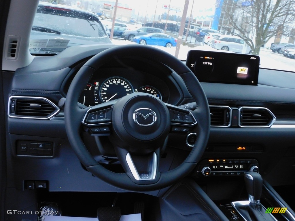 2022 Mazda CX-5 S Premium Plus AWD Black Dashboard Photo #143696499