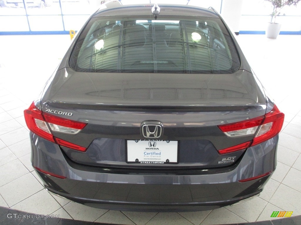 2020 Accord Touring Sedan - Modern Steel Metallic / Black photo #8