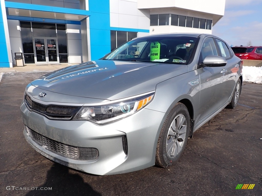 Aluminum Silver 2017 Kia Optima Hybrid Exterior Photo #143696859