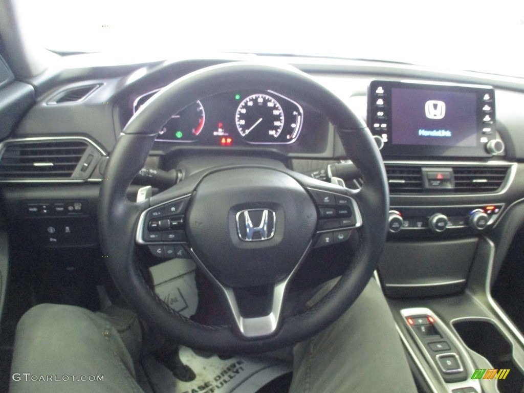 2020 Accord Touring Sedan - Modern Steel Metallic / Black photo #31
