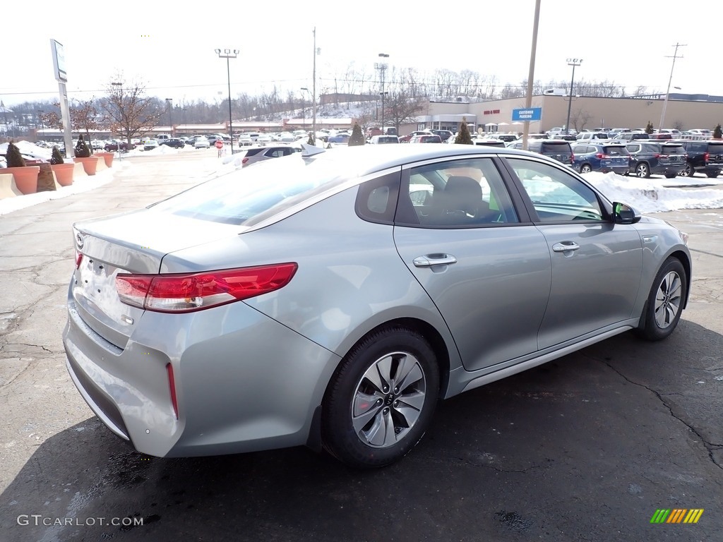 Aluminum Silver 2017 Kia Optima Hybrid Exterior Photo #143697014