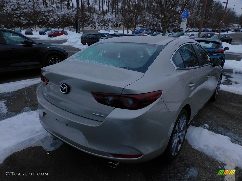 2022 Mazda3 Select Sedan - Platinum Quartz Metallic / Black photo #2