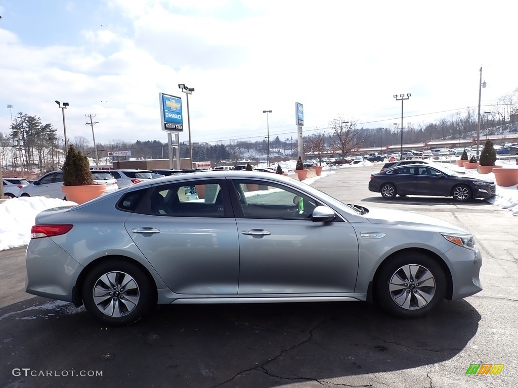 Aluminum Silver 2017 Kia Optima Hybrid Exterior Photo #143697035