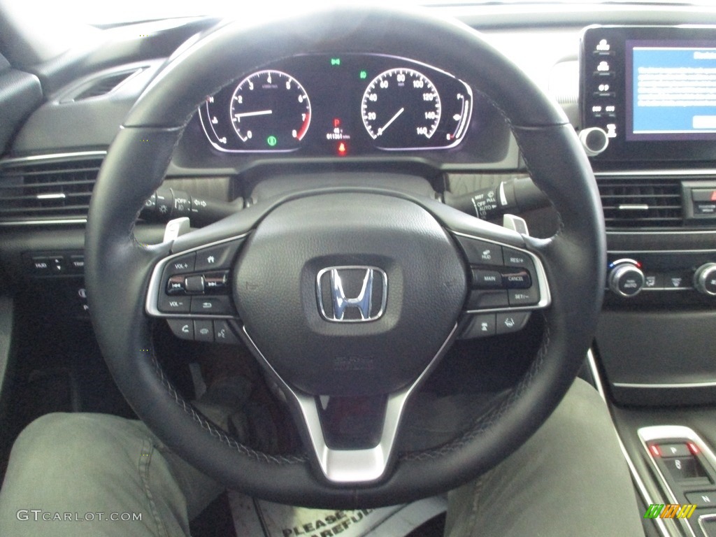 2020 Accord Touring Sedan - Modern Steel Metallic / Black photo #33