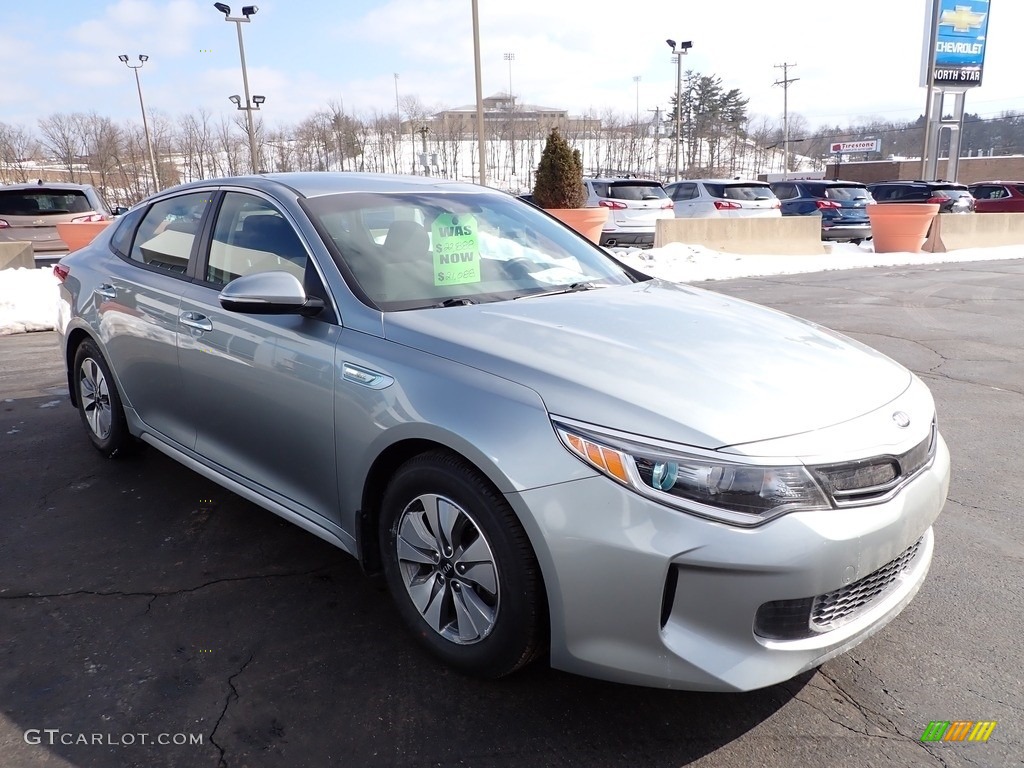 Aluminum Silver 2017 Kia Optima Hybrid Exterior Photo #143697057