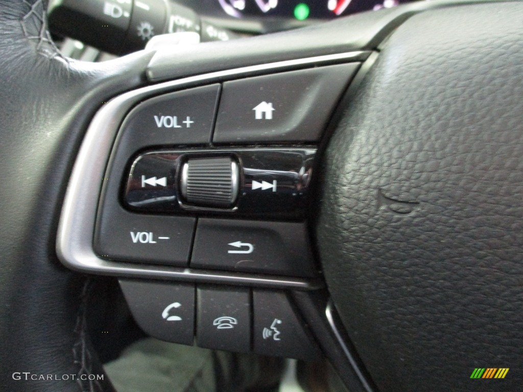 2020 Accord Touring Sedan - Modern Steel Metallic / Black photo #34