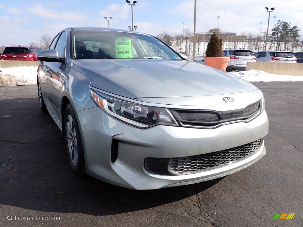 Aluminum Silver 2017 Kia Optima Hybrid Exterior Photo #143697080