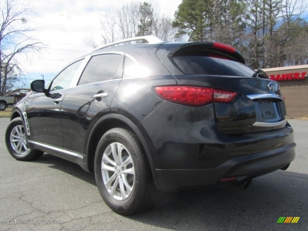 2011 FX 35 AWD - Black Obsidian / Graphite photo #8