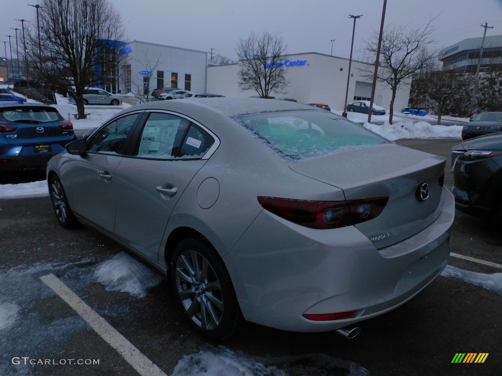 2022 Mazda3 Select Sedan - Platinum Quartz Metallic / Black photo #5