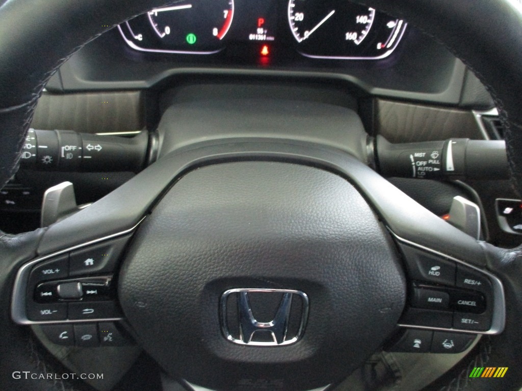 2020 Accord Touring Sedan - Modern Steel Metallic / Black photo #36