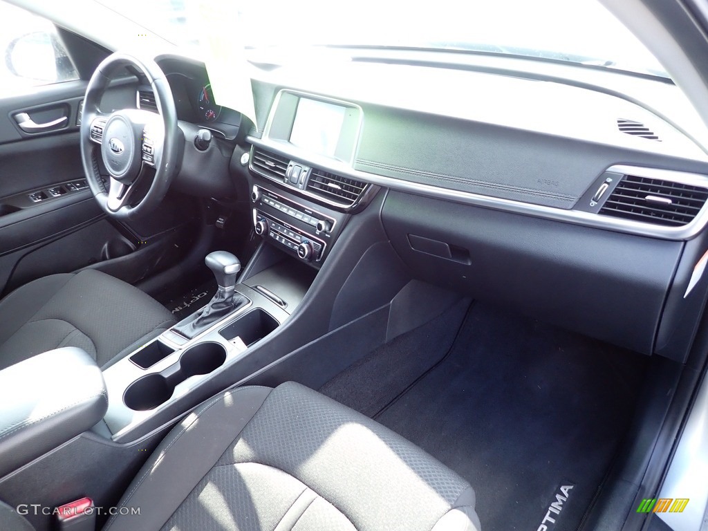2017 Kia Optima Hybrid Black Dashboard Photo #143697177