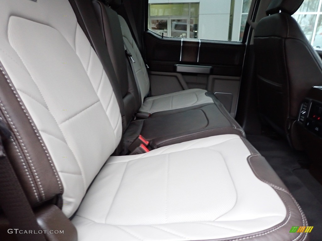 2019 F450 Super Duty Limited Crew Cab 4x4 - White Platinum Metallic Tri-Coat / Camelback photo #16