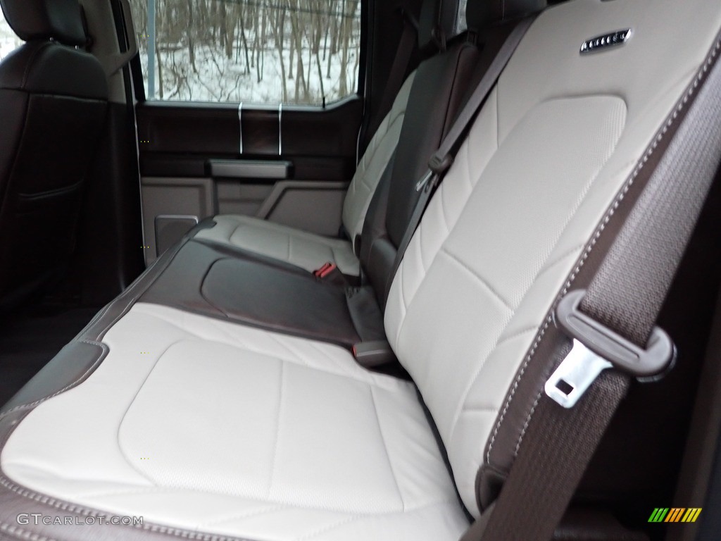 2019 F450 Super Duty Limited Crew Cab 4x4 - White Platinum Metallic Tri-Coat / Camelback photo #18