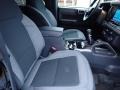 Black Onyx 2021 Ford Bronco Big Bend 4x4 4-Door Interior Color