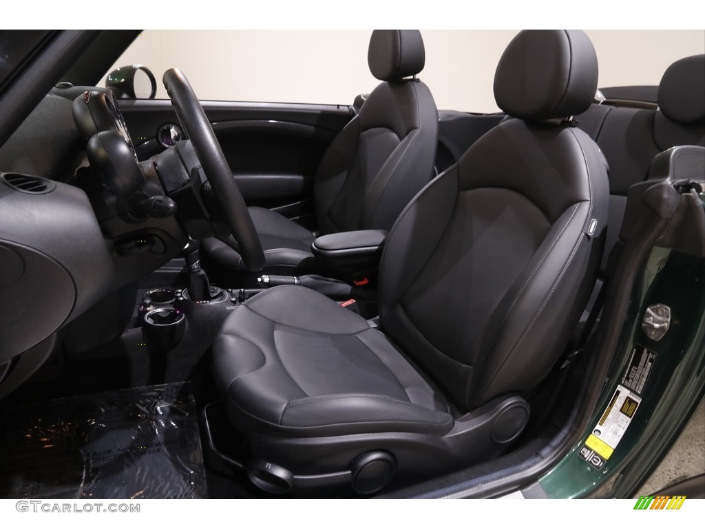 2014 Cooper S Convertible - British Racing Green II Metallic / Carbon Black photo #6
