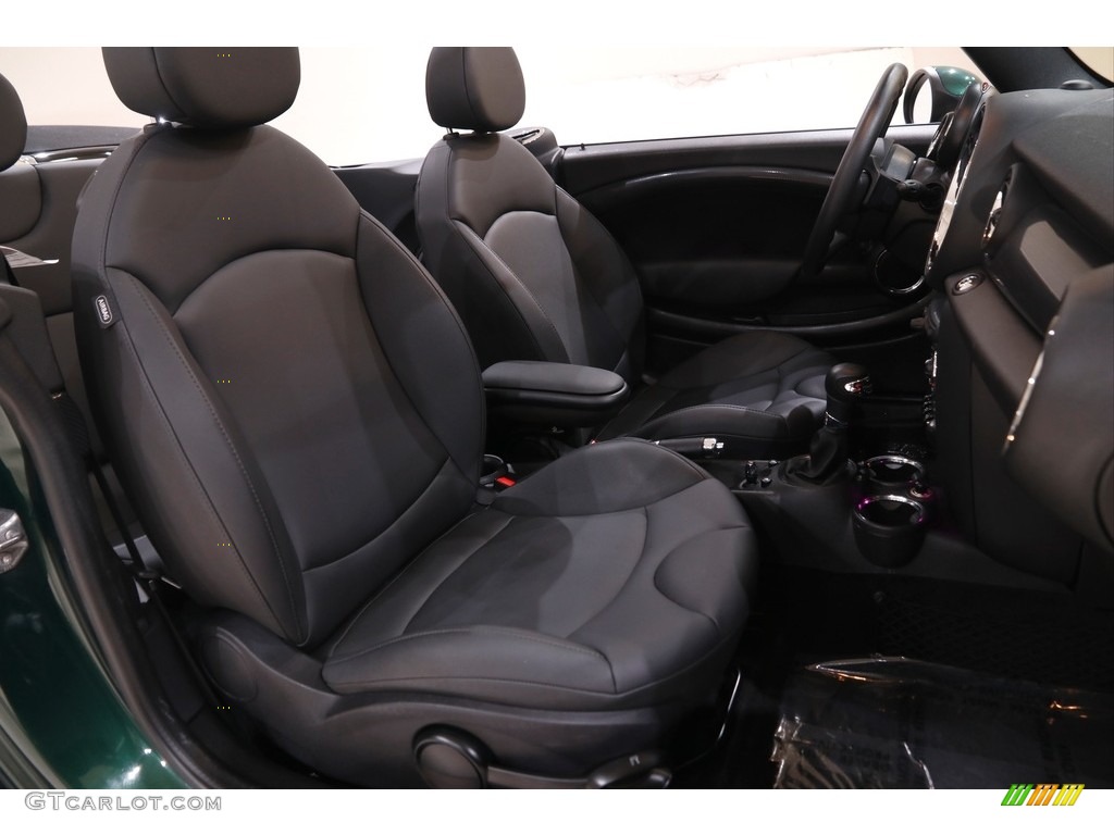 2014 Cooper S Convertible - British Racing Green II Metallic / Carbon Black photo #15