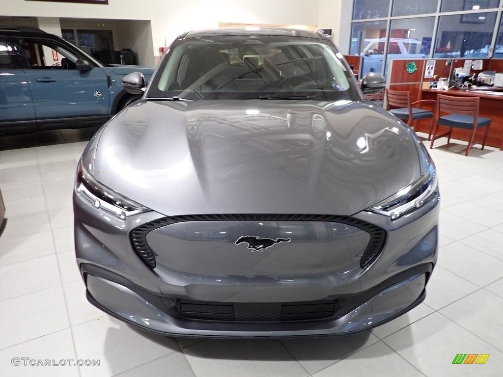 Carbonized Gray 2021 Ford Mustang Mach-E Select eAWD Exterior Photo #143700390