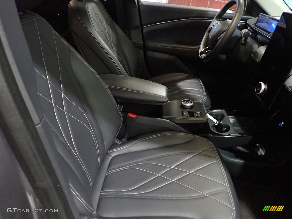 Black Onyx Interior 2021 Ford Mustang Mach-E Select eAWD Photo #143700429
