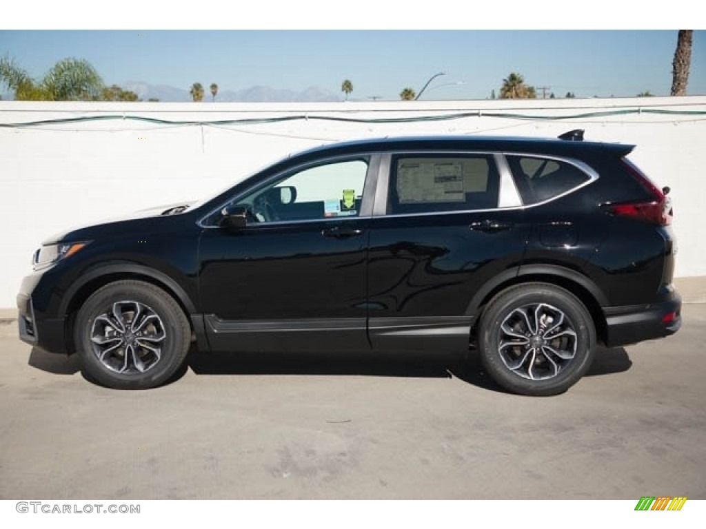 Crystal Black Pearl 2022 Honda CR-V EX-L Exterior Photo #143700573