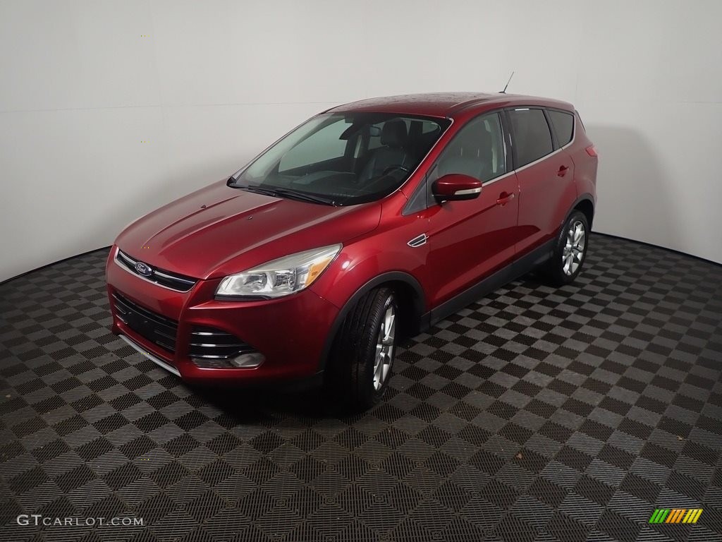 2013 Escape SEL 1.6L EcoBoost - Ruby Red Metallic / Charcoal Black photo #9
