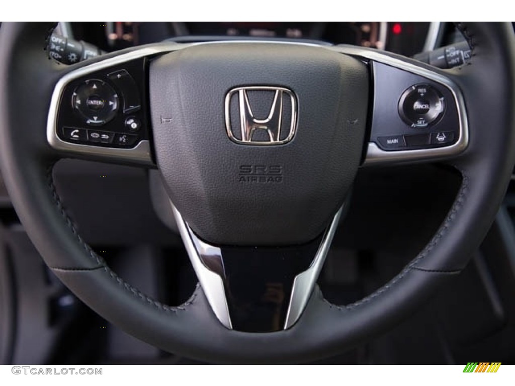 2022 Honda CR-V EX-L Gray Steering Wheel Photo #143700783