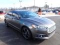 2014 Sterling Gray Ford Fusion SE EcoBoost  photo #11
