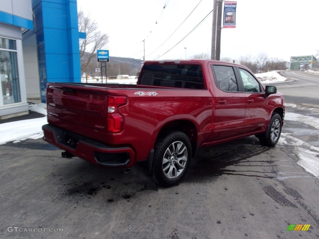 2022 Silverado 1500 Limited RST Crew Cab 4x4 - Cherry Red Tintcoat / Jet Black photo #4