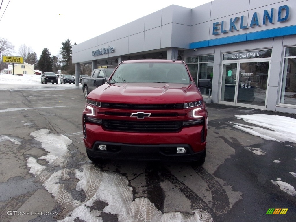 2022 Silverado 1500 Limited RST Crew Cab 4x4 - Cherry Red Tintcoat / Jet Black photo #10