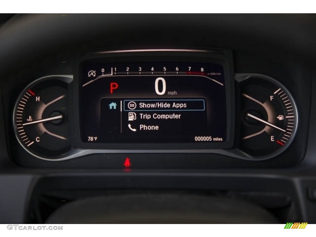 2022 Honda Passport EX-L Gauges Photo #143702343