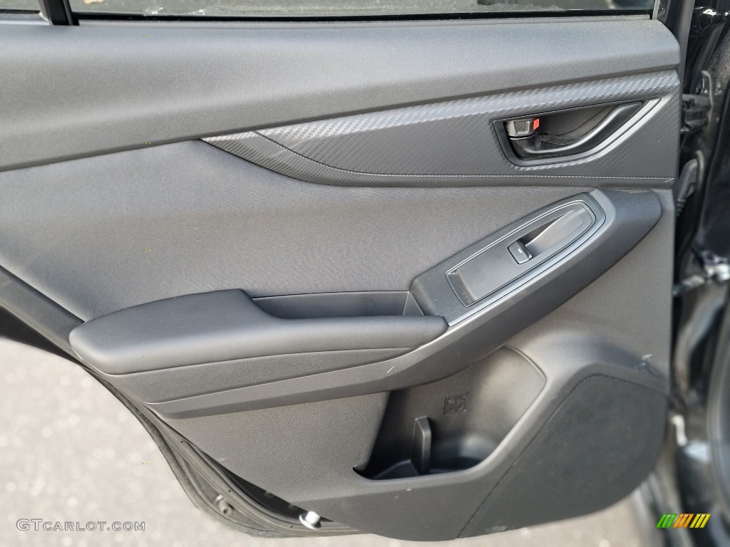 2021 Subaru Crosstrek Premium Black Door Panel Photo #143702505