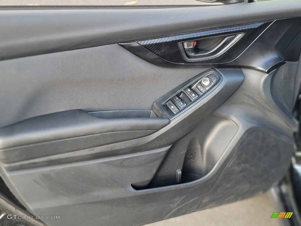 2021 Subaru Crosstrek Premium Black Door Panel Photo #143702526