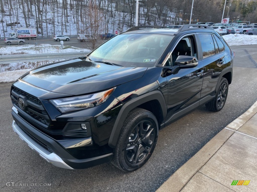 Midnight Black Metallic 2022 Toyota RAV4 Adventure AWD Exterior Photo #143703262
