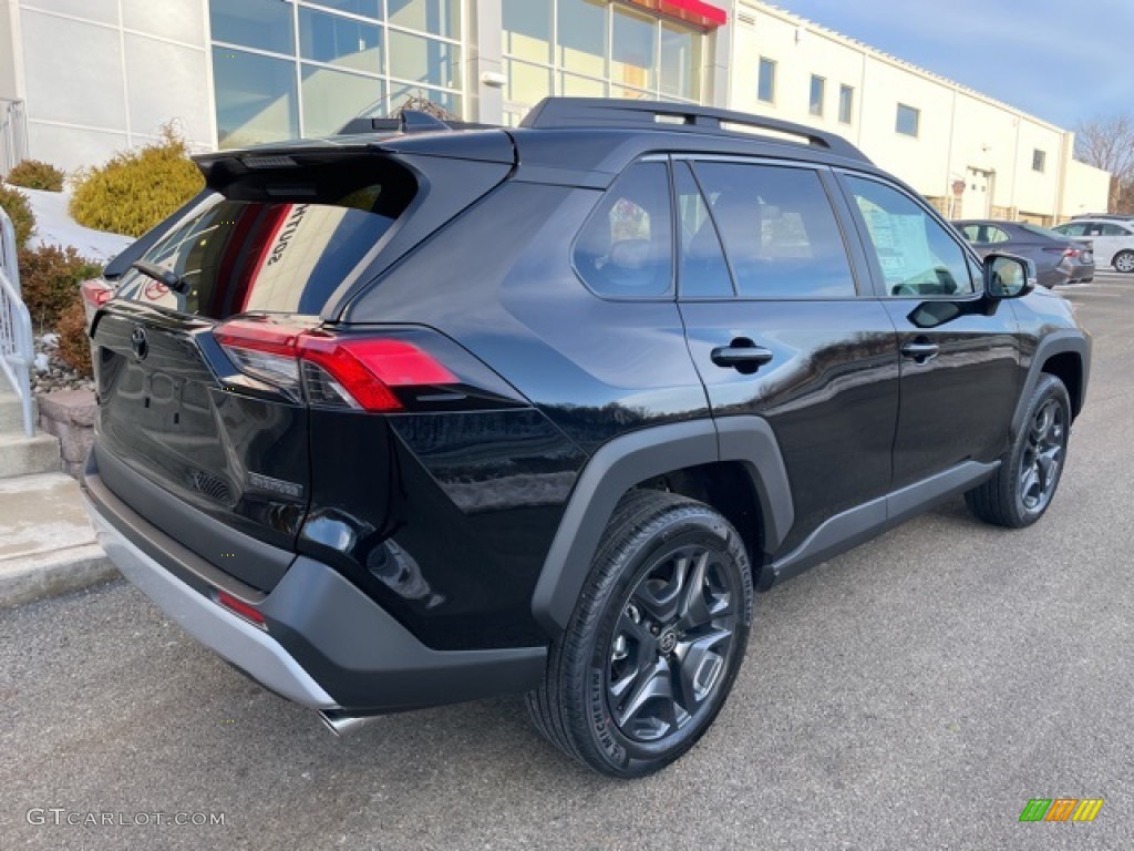 Midnight Black Metallic 2022 Toyota RAV4 Adventure AWD Exterior Photo #143703304