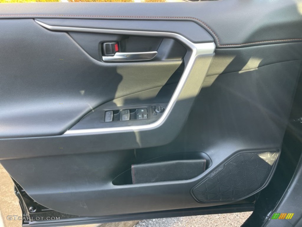 2022 Toyota RAV4 Adventure AWD Black Door Panel Photo #143703514
