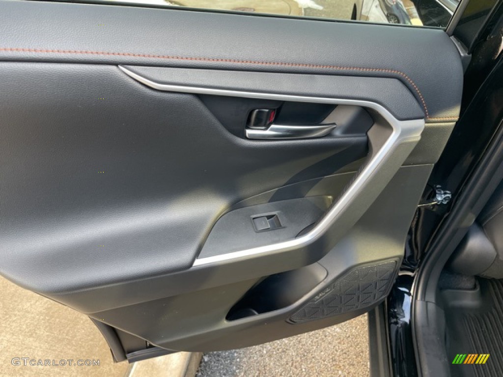 2022 Toyota RAV4 Adventure AWD Black Door Panel Photo #143703583
