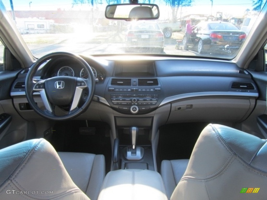 2008 Accord EX-L V6 Sedan - Royal Blue Pearl / Gray photo #13