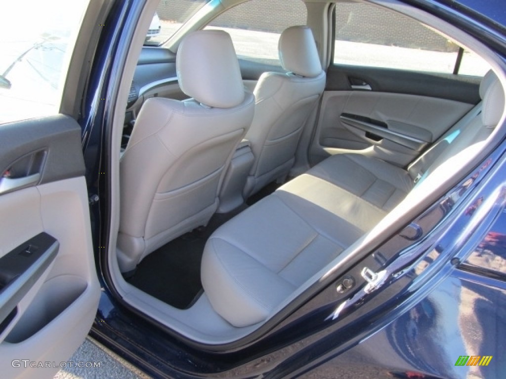 2008 Accord EX-L V6 Sedan - Royal Blue Pearl / Gray photo #19