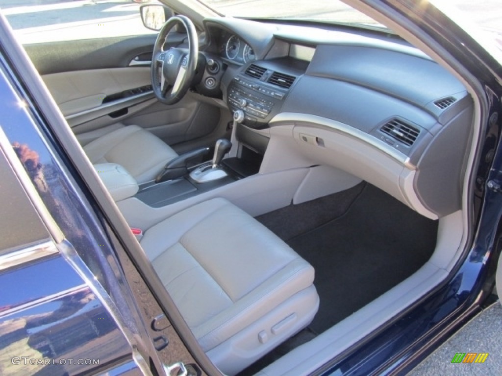 2008 Accord EX-L V6 Sedan - Royal Blue Pearl / Gray photo #21
