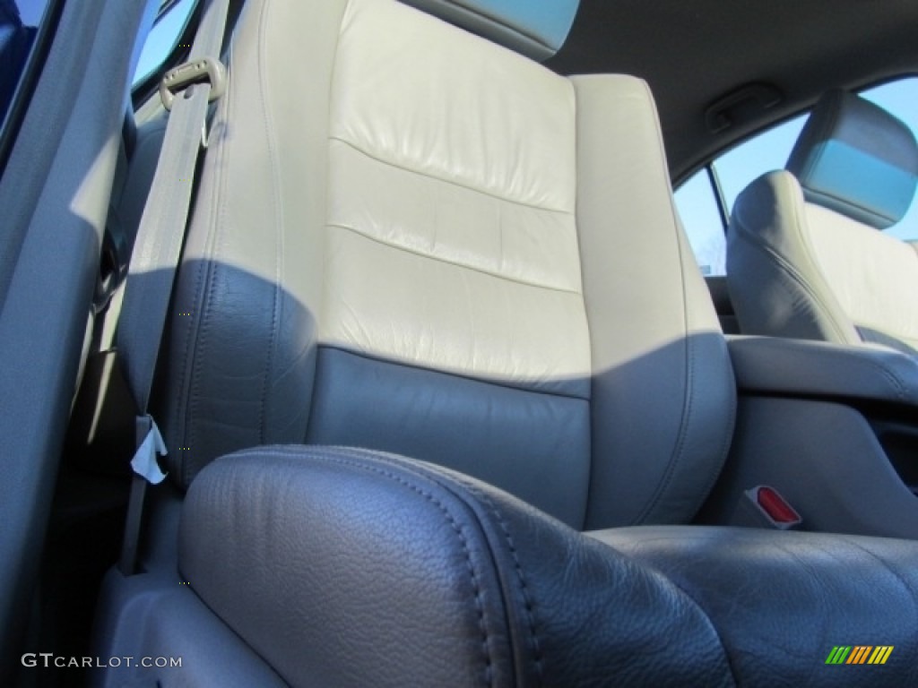 2008 Accord EX-L V6 Sedan - Royal Blue Pearl / Gray photo #22