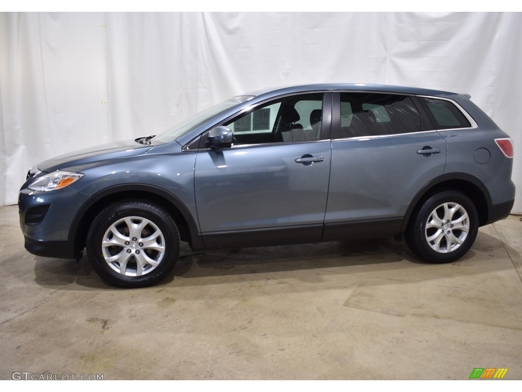 2011 CX-9 Sport AWD - Dolphin Gray Mica / Black photo #2