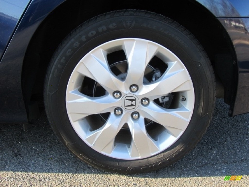 2008 Accord EX-L V6 Sedan - Royal Blue Pearl / Gray photo #26