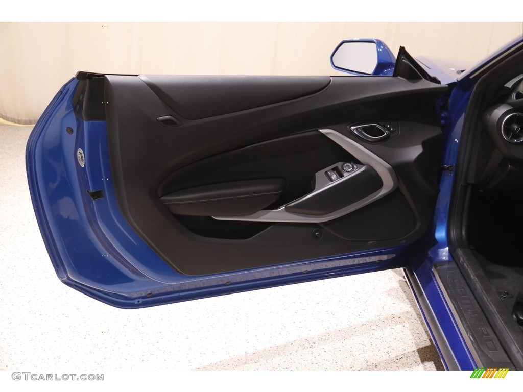 2017 Camaro LT Coupe - Hyper Blue Metallic / Jet Black photo #4