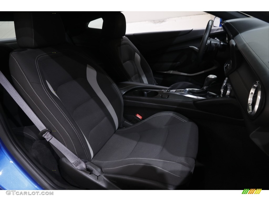 2017 Camaro LT Coupe - Hyper Blue Metallic / Jet Black photo #14
