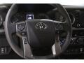 Black 2021 Toyota Tacoma TRD Sport Double Cab 4x4 Steering Wheel
