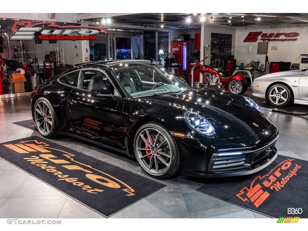 Black 2022 Porsche 911 Carrera S Exterior Photo #143705626