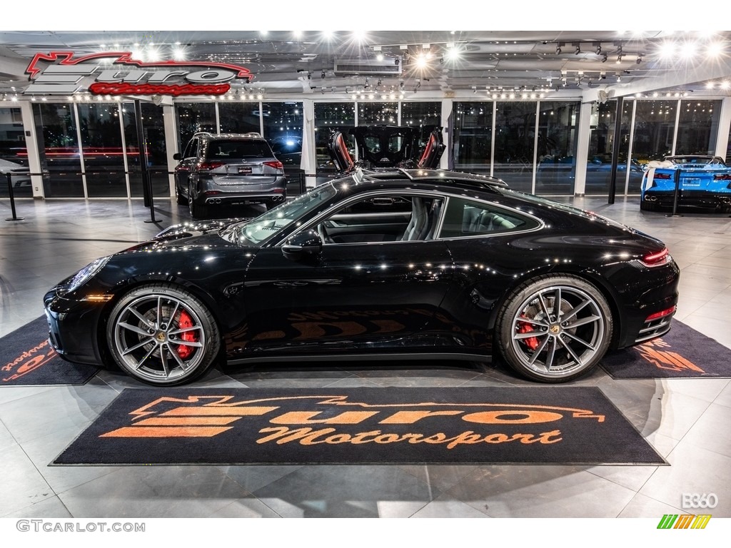 Black 2022 Porsche 911 Carrera S Exterior Photo #143705728