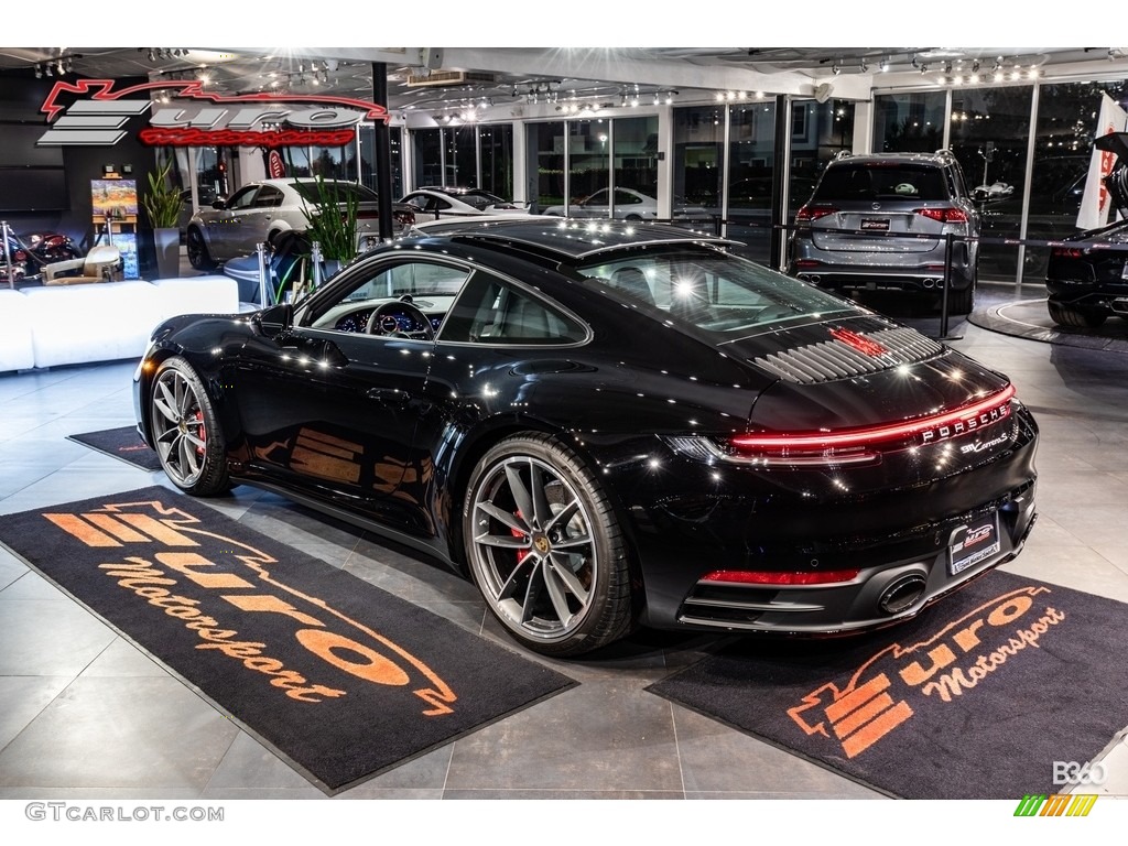 2022 911 Carrera S - Black / Black photo #8