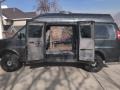 Indigo Blue Metallic 2003 GMC Savana Van 1500 Passenger Camper Conversion Exterior